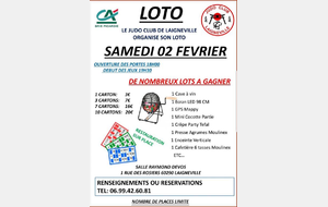 3ème Loto du Judo Club Laigneville